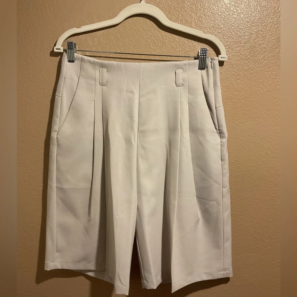 Mauggan High Rise Tailored Trouser Careerwear Shorts A1 - Picture 1 of 3